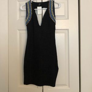 New Beyoncé x H&M Embellished Bodycon Dress XS